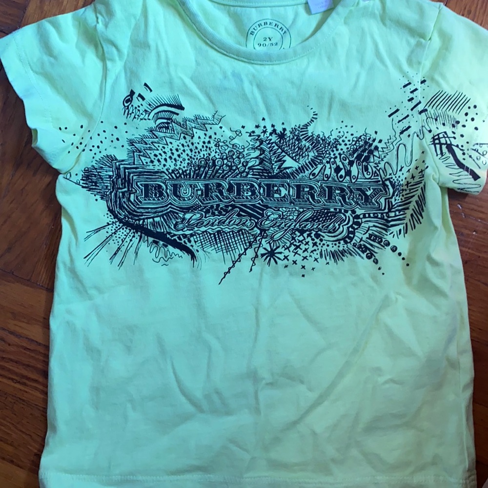 Toddler Burberry shirt